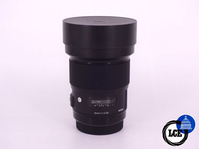 Sigma 20mm F1.4 DG Art for Canon EF Mount