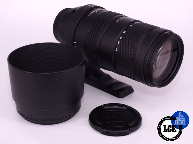 Sigma 120-400mm F4.5-5.6 DC HSM EX for Canon EF Mount