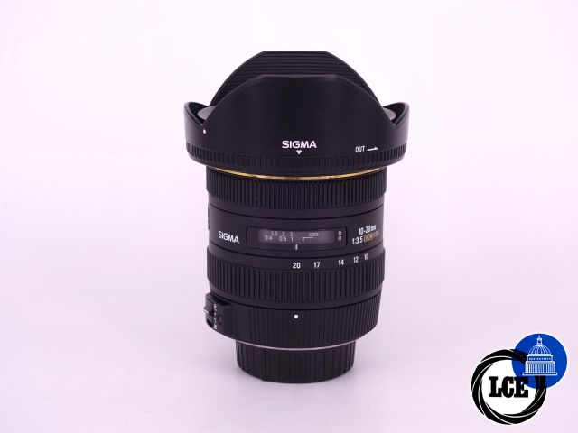 Sigma 10-20mm F3.5 DCHSM EX for Nikon F Mount