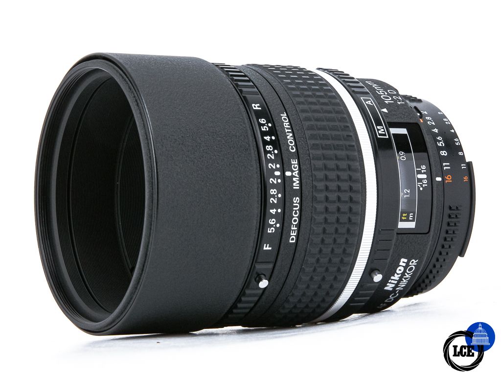Nikon AF DC 105mm f2 D Defocus Image Control