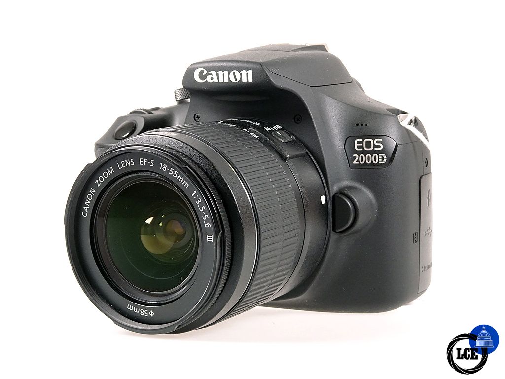 Canon EOS 2000D + 18-55mm