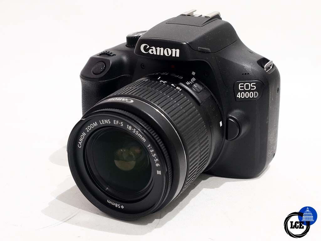 Canon EOS 4000D + 18-55mm 