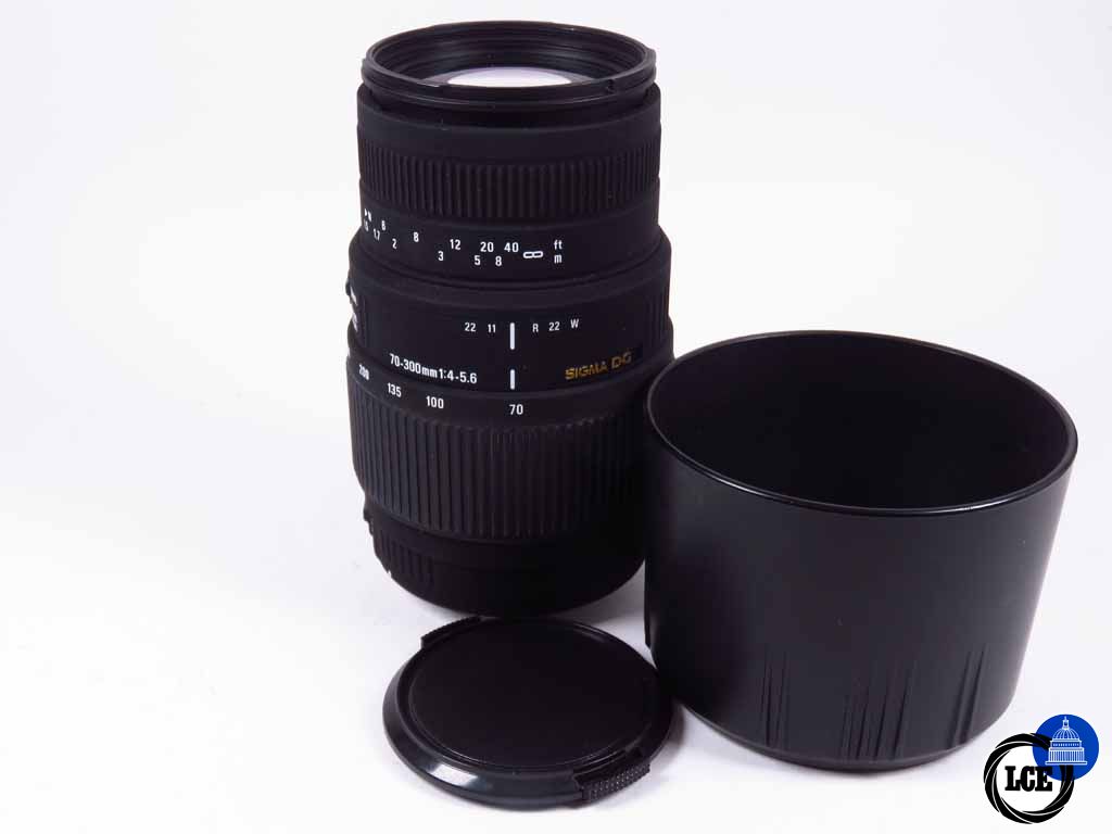 Sigma 70-300mm DG C/AF - CANON EF FIT