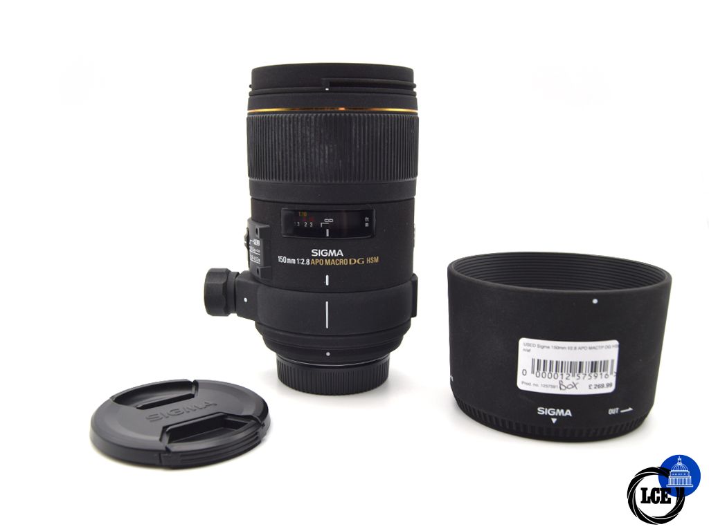 Sigma 150mm f/2.8 APO MACRO DG HSM Nikon Fit Sigma 150mm f/2.8 APO MACRO DG HSM Nikon Fit