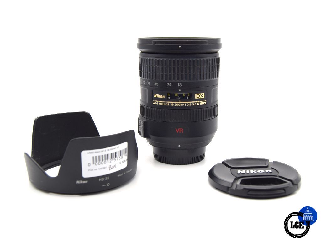 Nikon AF-S 18-200mm f/3.5-5.6 VR