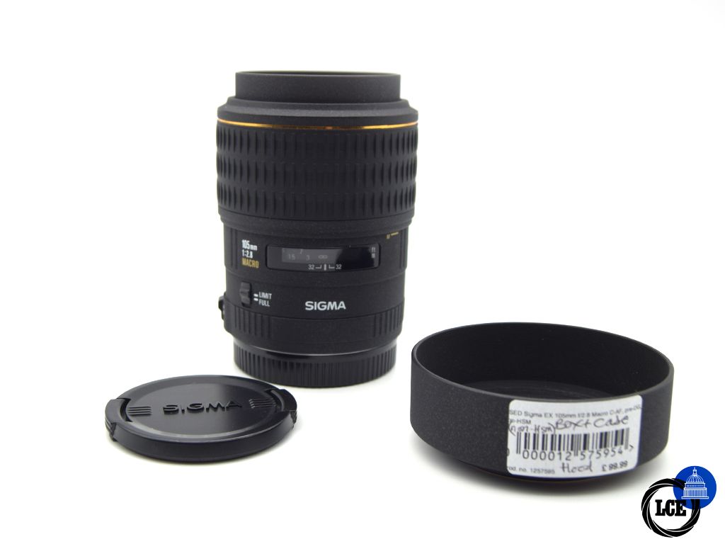 Sigma EX 105mm f/2.8 Macro C-AF Sigma EX 105mm f/2.8 Macro C-AF