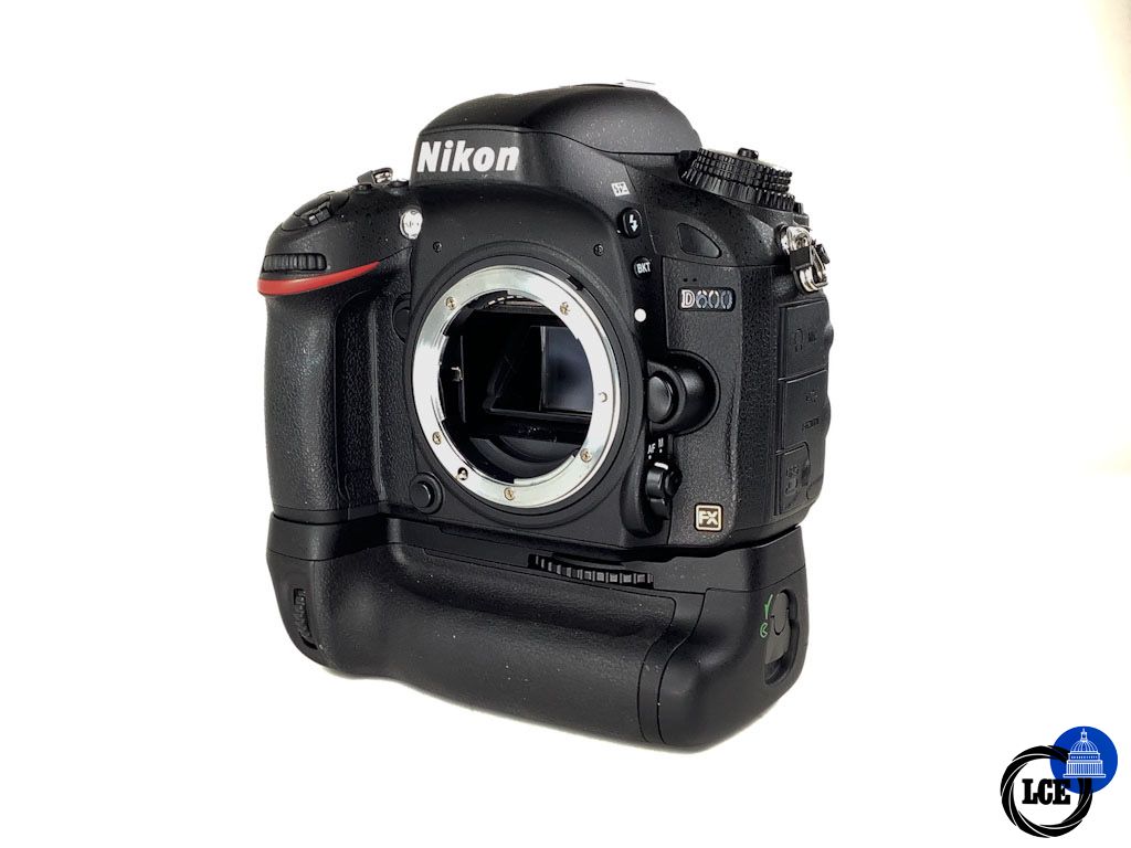 Nikon D600 Body + MB-D14 Grip