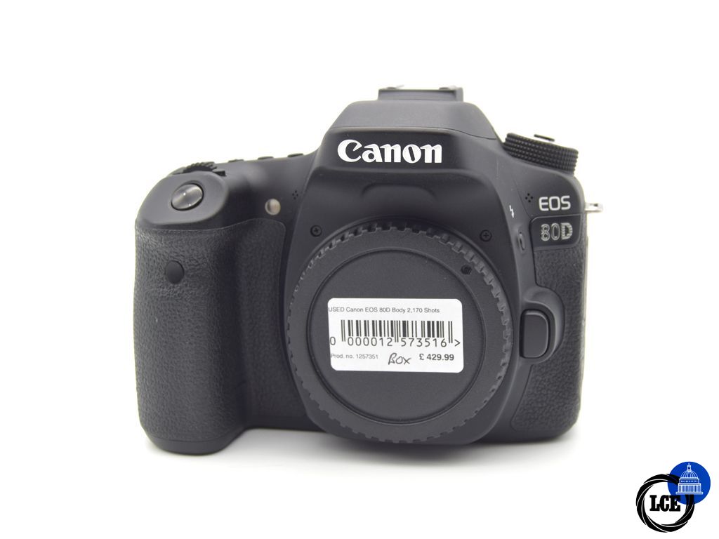 Canon EOS 80D (2170 shots)