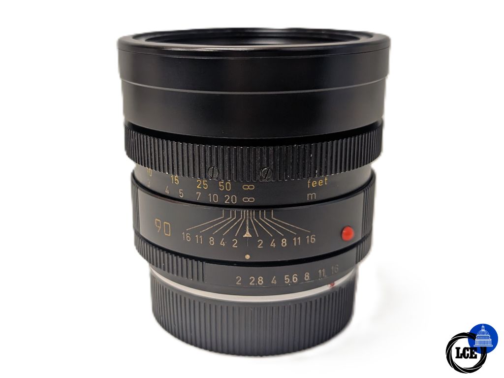 Leica Summicron R 90mm F2 E55 3 Cam - Canada Lens 