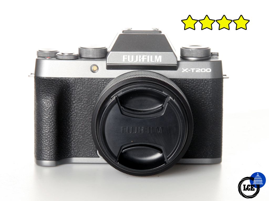 FujiFilm X-T200+XC15-45mm PZ Dark Silver (BOXED) FujiFilm X-T200+XC15-45mm PZ Dark Silver (BOXED)