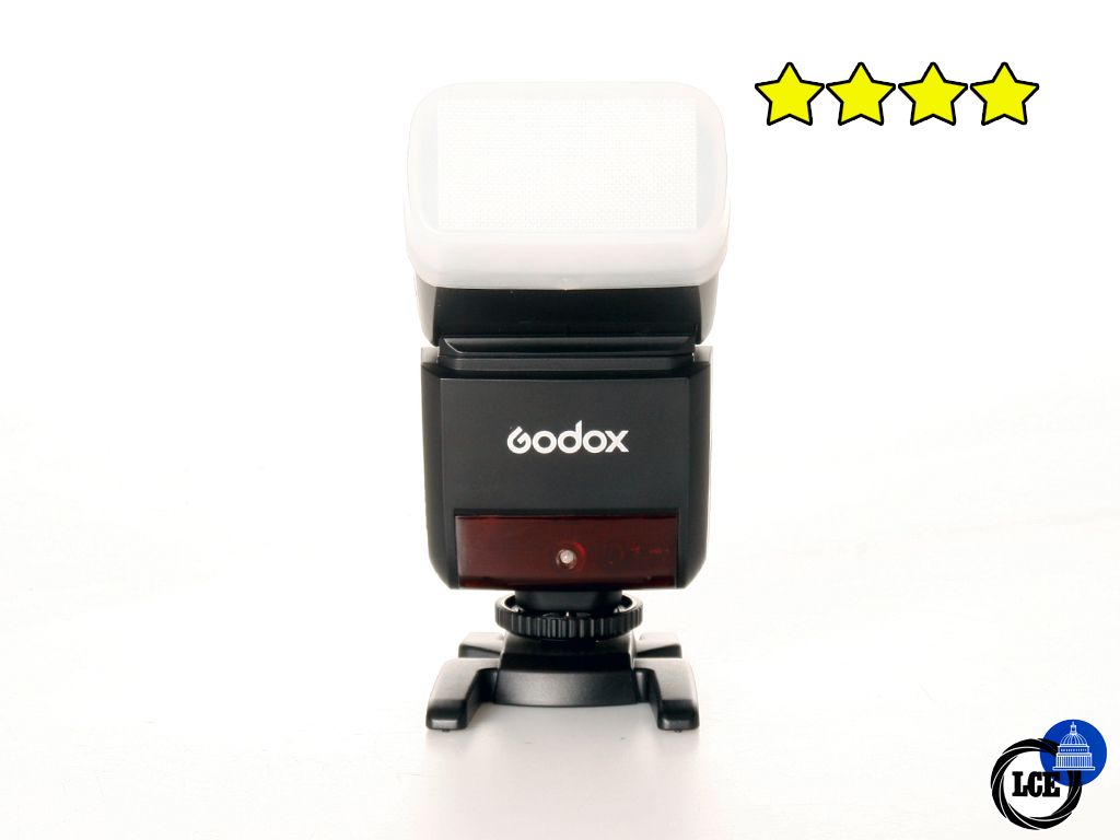 Godox TT350 Mini flash - Fujifilm fit (with Case, Diffuser and Stand)