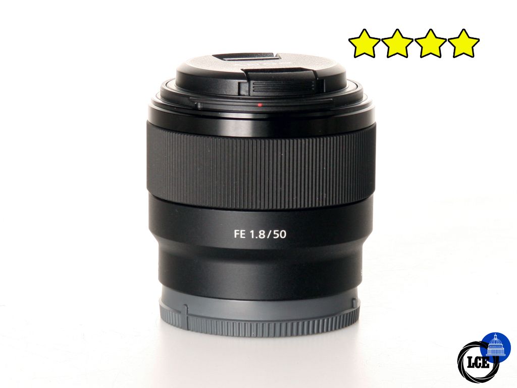 Sony FE 50mm f/1.8 (with Hood)