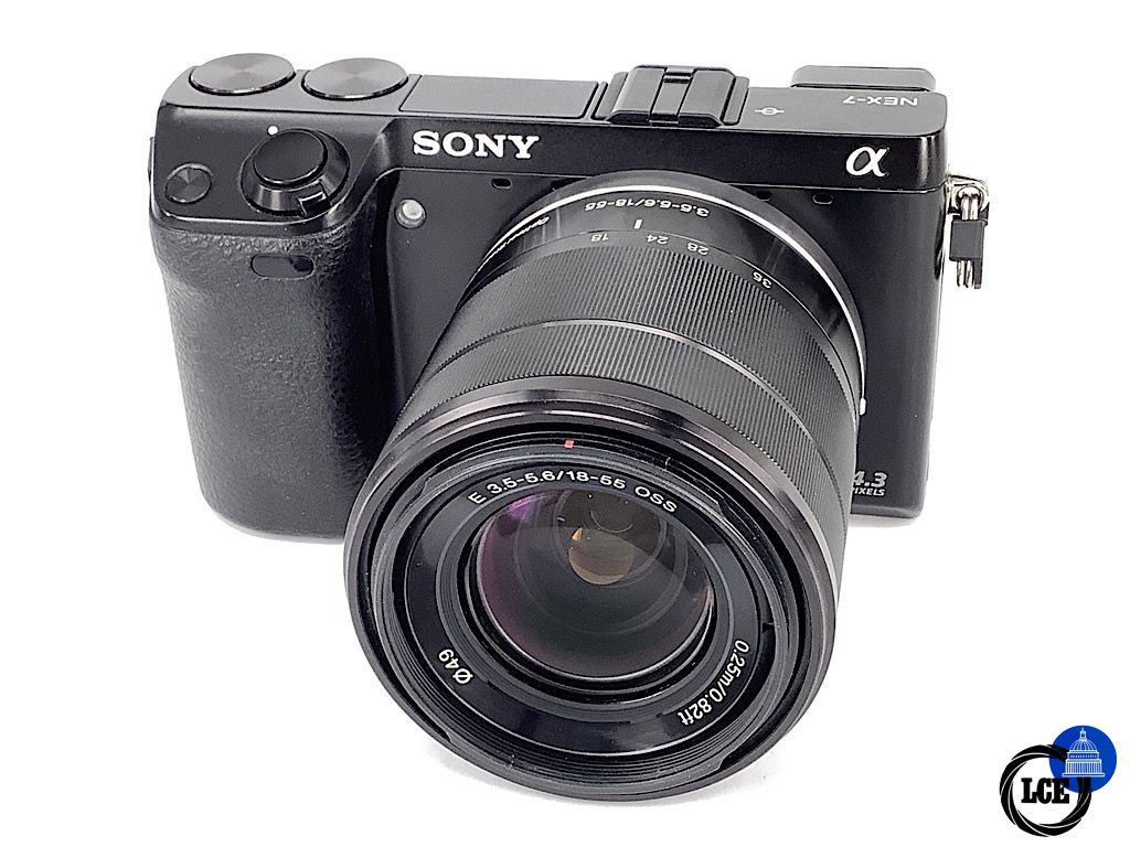 【返品保証・動作確認済】SONY NEX-7 + E 18-55mm OSS Used Sony NEX-7 + 18-55mm OSS *shutter sub 4,500* | London