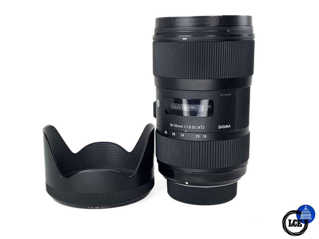 Sigma 18-35mm F1.8 DC ART - Nikon Fit