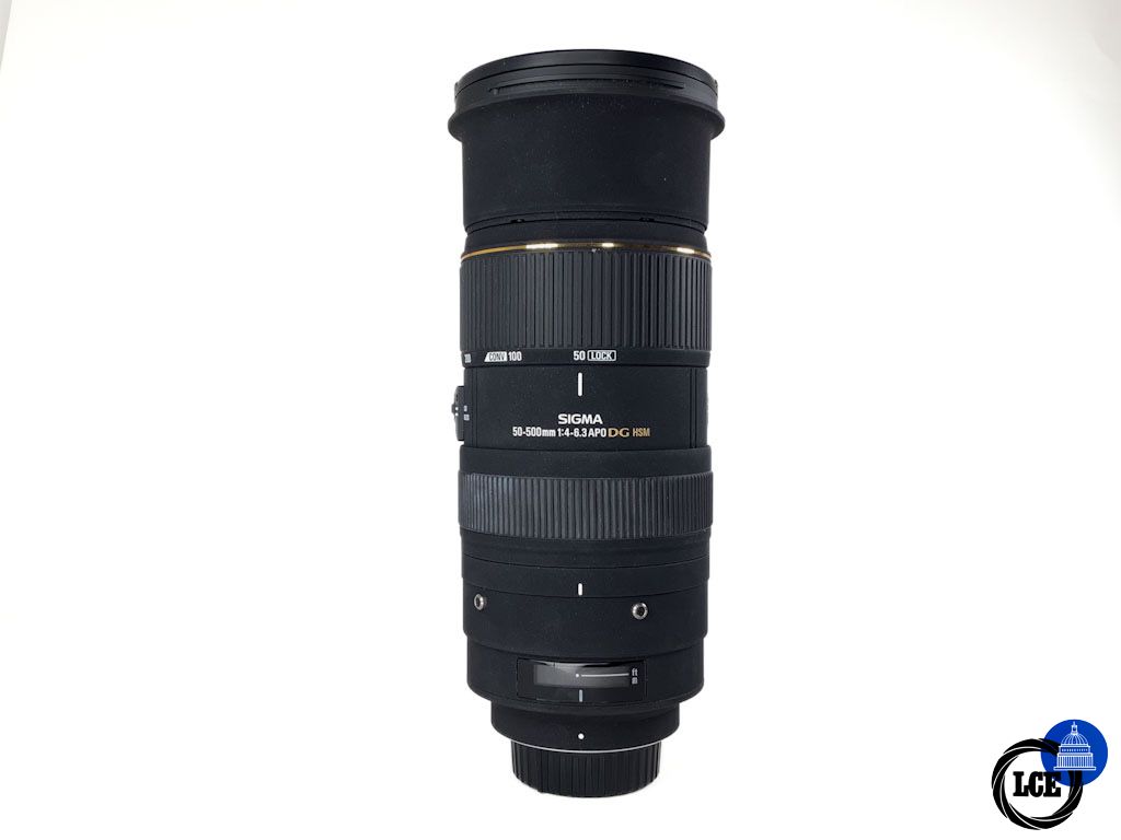 Sigma 50-500mm F4-6.3 APO DG HSM - Nikon Fit