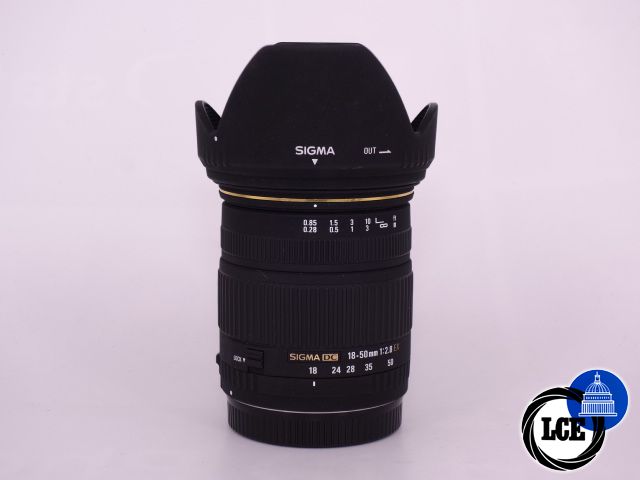 Sigma 18-50mm F2.8 DC EX Canon EF Mount