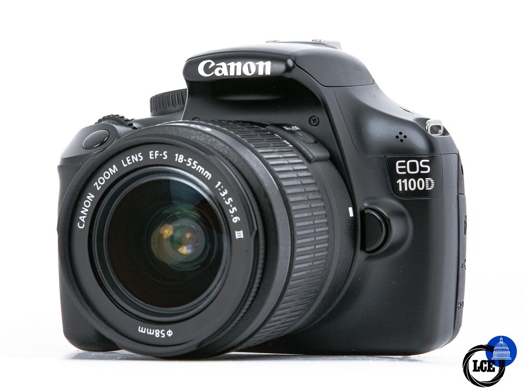 Canon EOS 1100D + 18-55mm III **3.5k Shutter Count**
