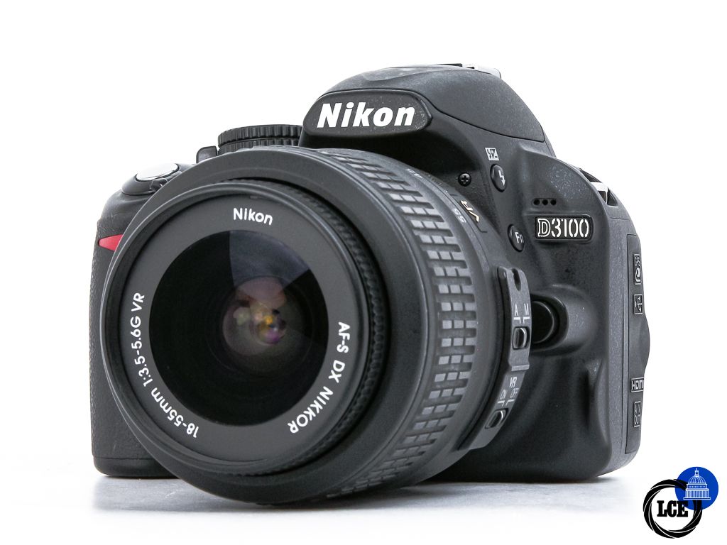 Nikon D3100 + 18-55mm VR **4k Shutter Count**