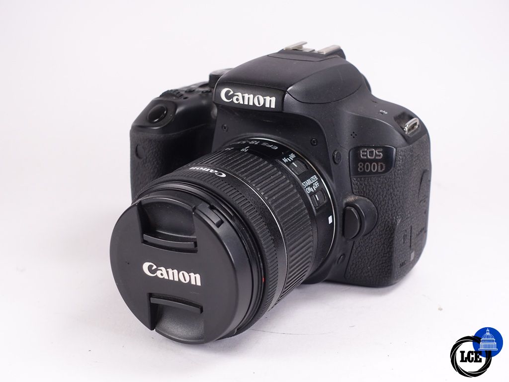 Canon EOS 800D + 18-55mm