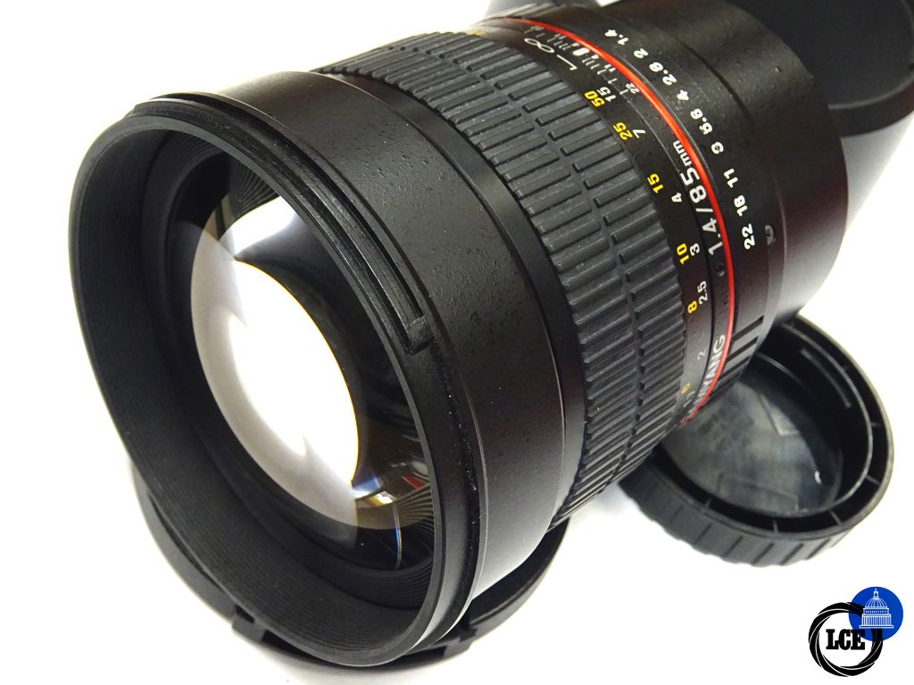 Samyang 85mm f1.4 Fuji fit