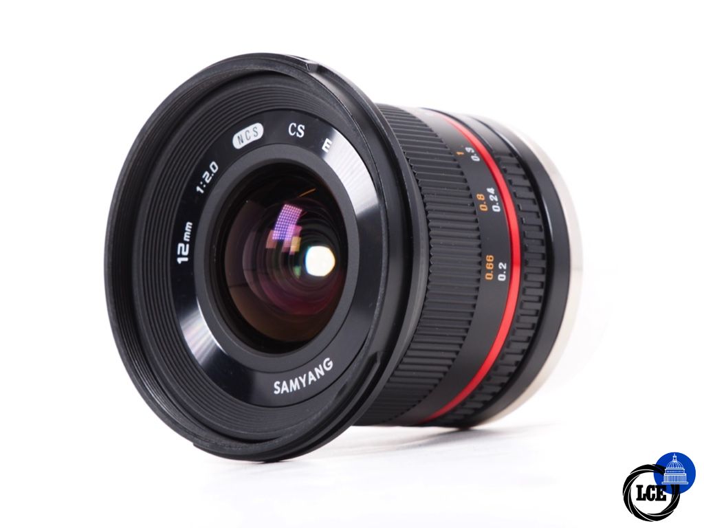 Samyang 12mm F2 Sony E (Manual focus)