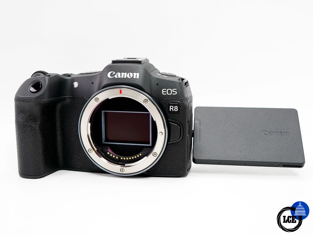 Canon EOS R8 Body * MINT, BOXED & VERY LOW SHUTTER COUNT *