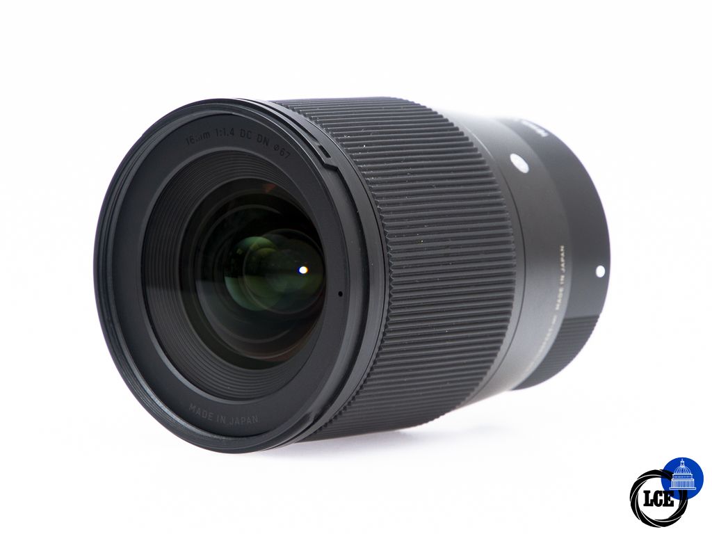 Sigma 16mm f/1.4 DC DN Contemporary - Sony E