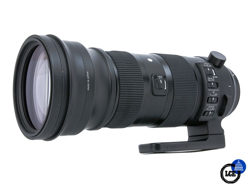 Sigma 150-600mm f5-6.3 DG 'S' OS Canon EF Mount