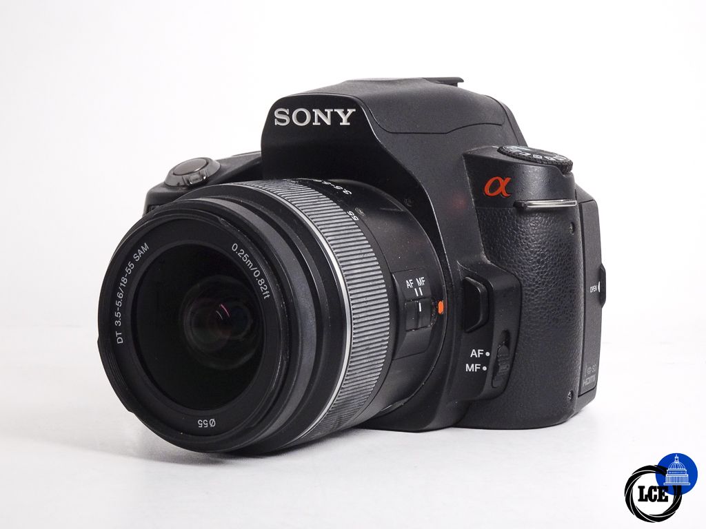 Sony A390 + 18-55mm f3.5-5.6 DT SAM