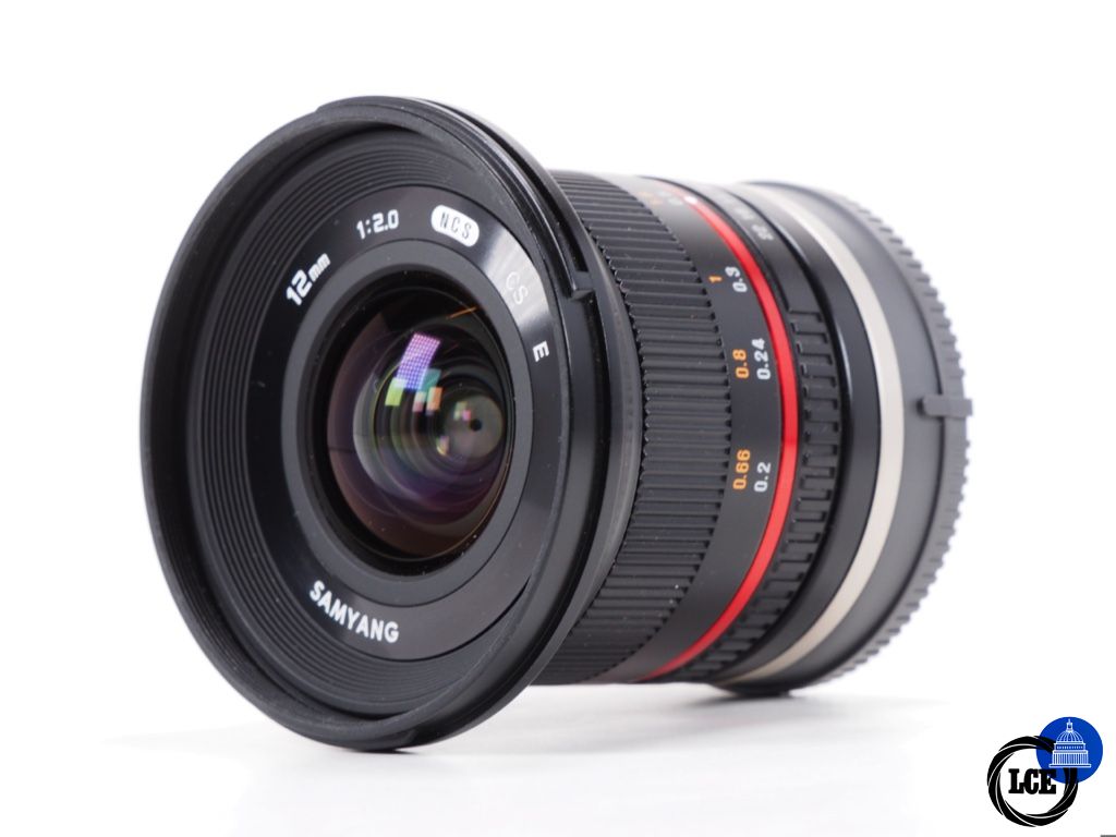 Samyang 12mm F2 Sony E (Manual focus)