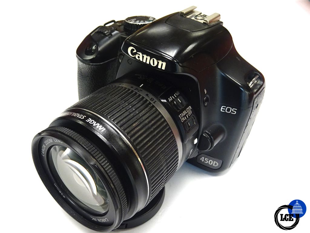 Canon EOS 450D + 18-55mm 