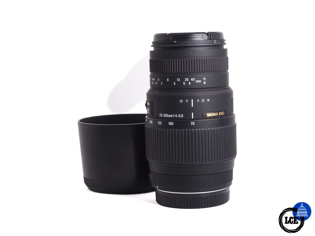 Sigma 70-300mm f/4-5.6 DG Canon fit Sigma 70-300mm f/4-5.6 DG Canon fit