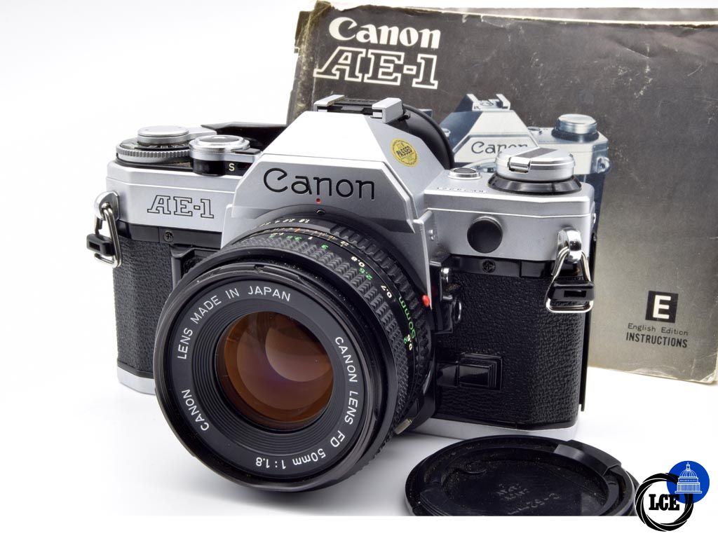 Canon AE-1 + FD 50mm f/1.8 