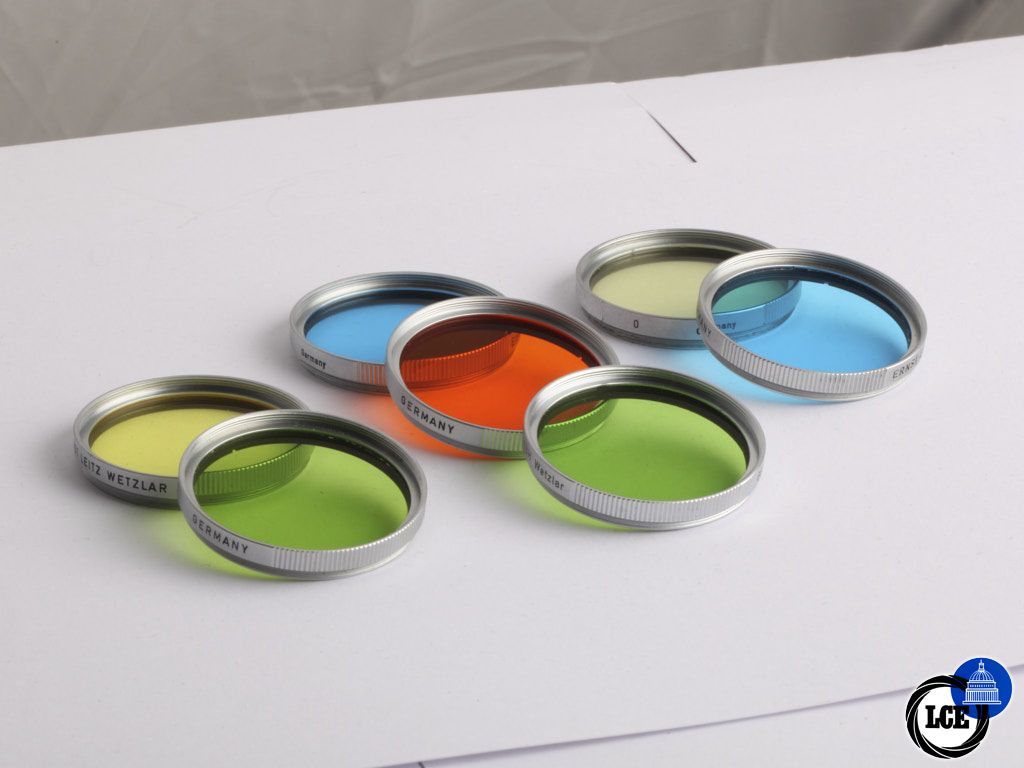 Leica Filter Set [Orange / 2x Green / 2x Blue / 2x Yellow / UV] [4*] | 10115801