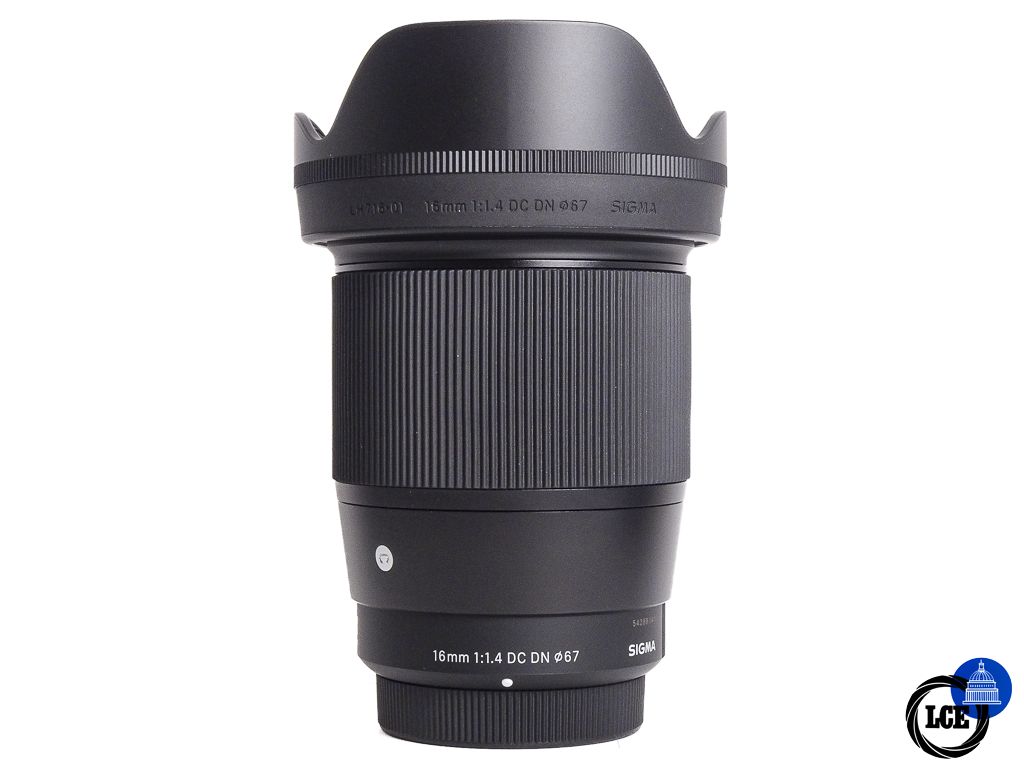 Sigma 16mm f1.4 DC DN C - M4/3 Fit Sigma 16mm f1.4 DC DN C - M4/3 Fit