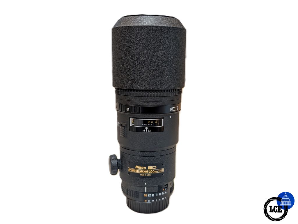 Nikon AF 200mm F4 Micro D ED 