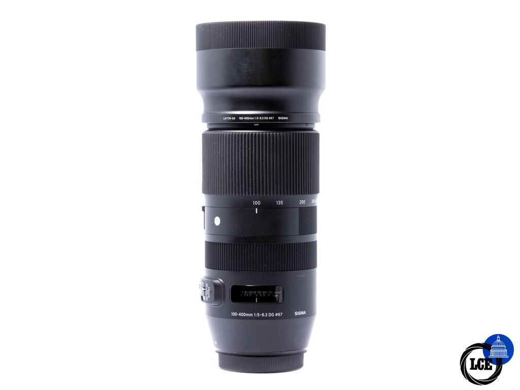 Sigma 100-400mm f5-6.3 DG OS HSM Contemporary - Canon EF * Boxed* Sigma 100-400mm f5-6.3 DG OS HSM Contemporary - Canon EF * Boxed*