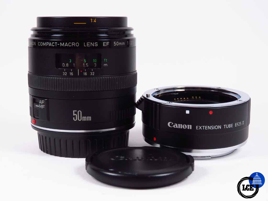 Canon EF 50mm f2.5  Canon EF Extension Tube EF25 MKII