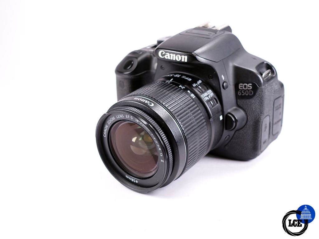 Canon EOS 650D + EF-S 18-55mm Is lens Canon EOS 650D + EF-S 18-55mm Is lens