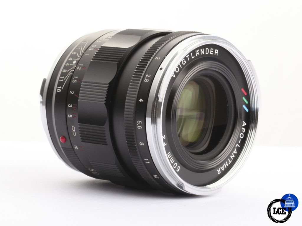 Voigtlander APO-Lanthar 50mm f/2 [Non-Coded] [M-Mount] [4*] | 10115851