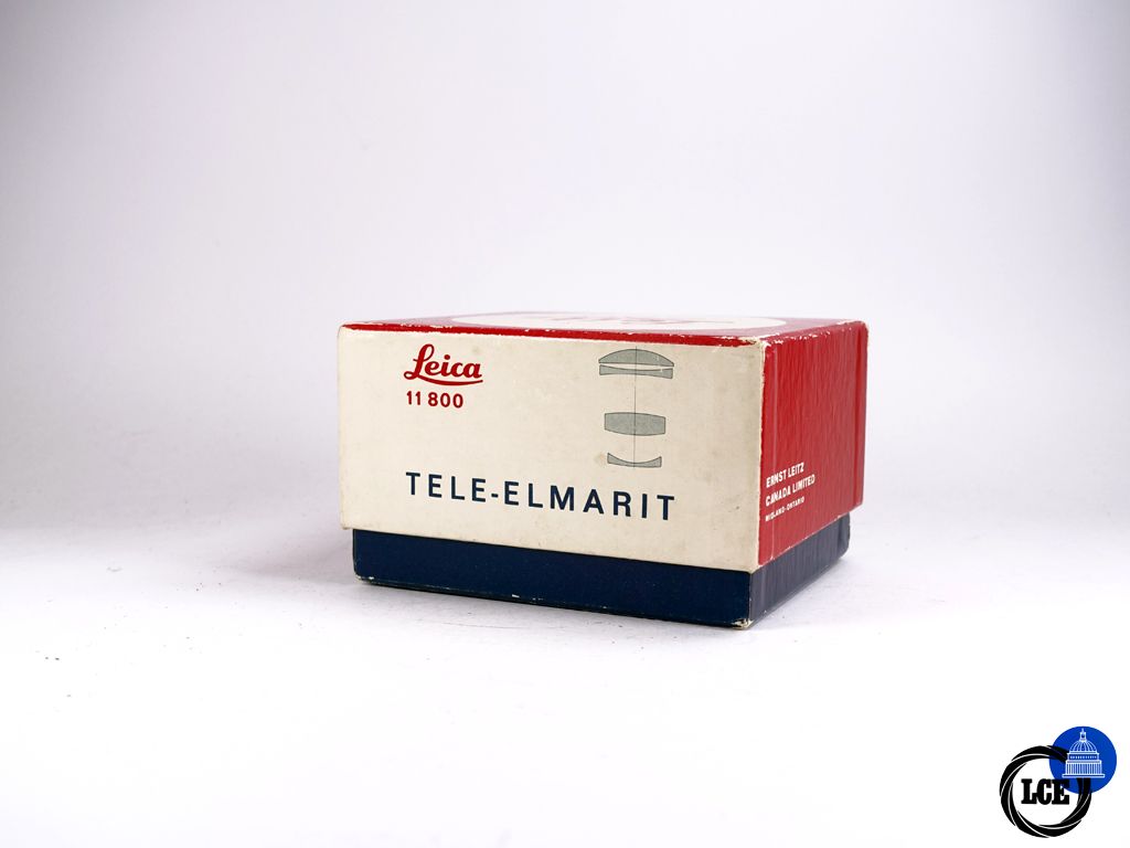 Leica 90mm Tele-Elmarit f/2.8 11800 box
