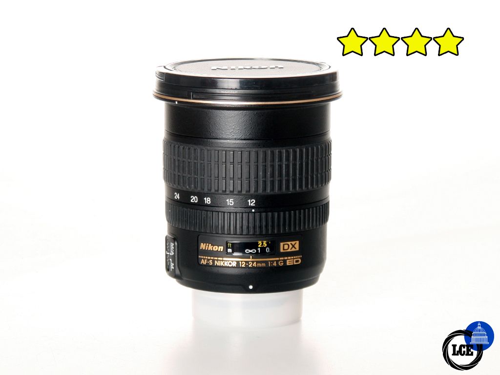 Nikon 12-24mm f4 G ED DX AF-S (BOXED) with Hood