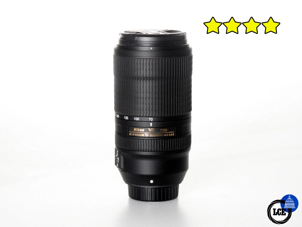 Nikon 70-300mm f4.5-5.6 E ED VR ED AF-P (with Hood)