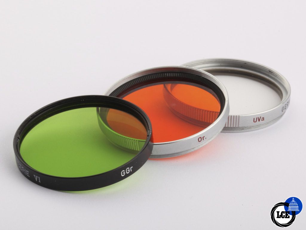 Leica Filter Set [Orange / Green / UV] [4*] | 10115854