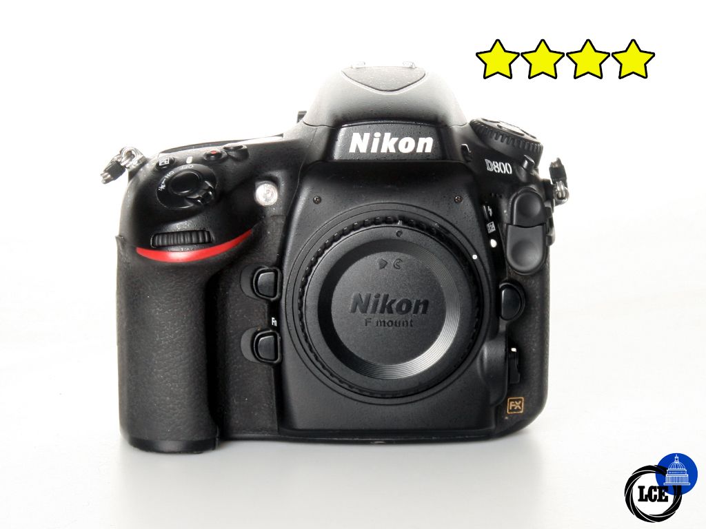 Nikon D800 Body FX (BOXED) Low Shutter Count <69k