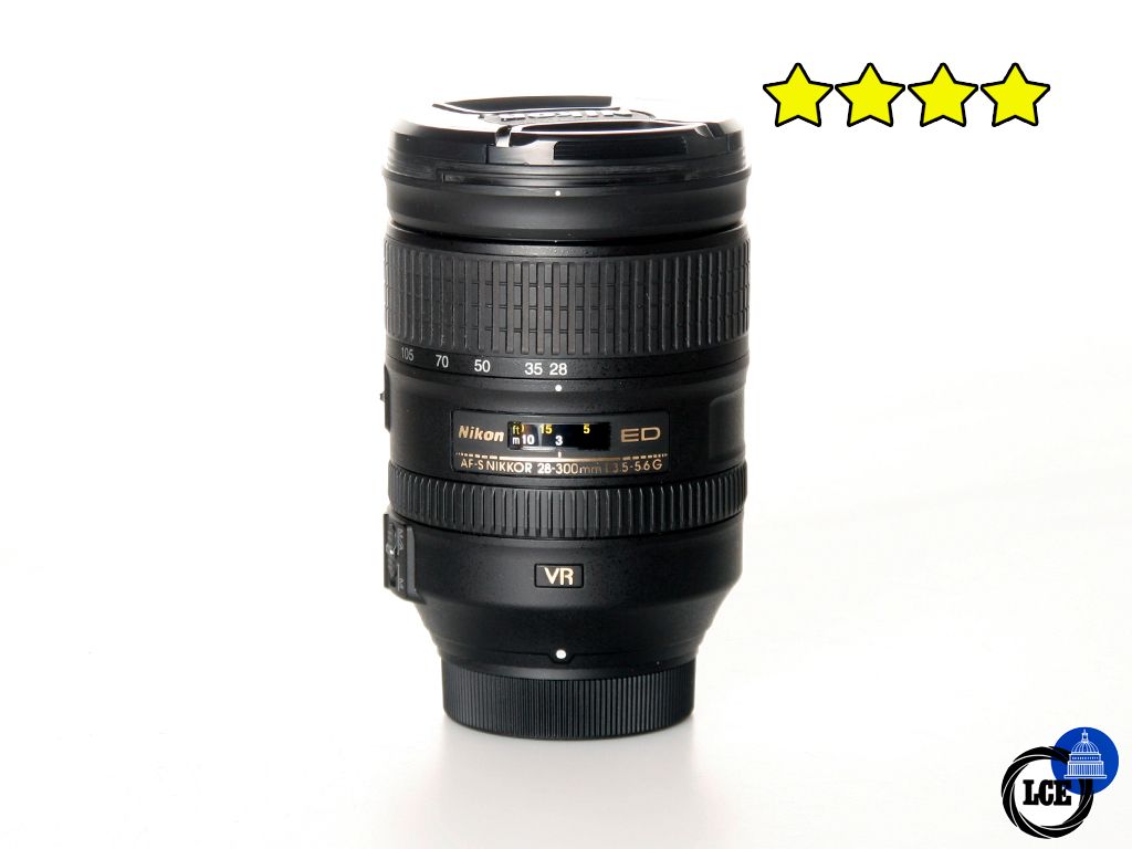Nikon 28-300mm f3.5-5.6 G VR ED AF-S (with Hood)