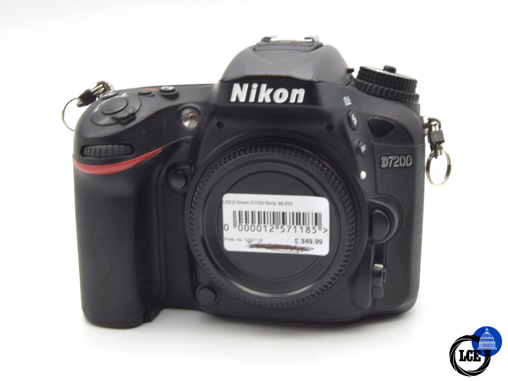 Nikon D7200 Body (46250 Actuations)