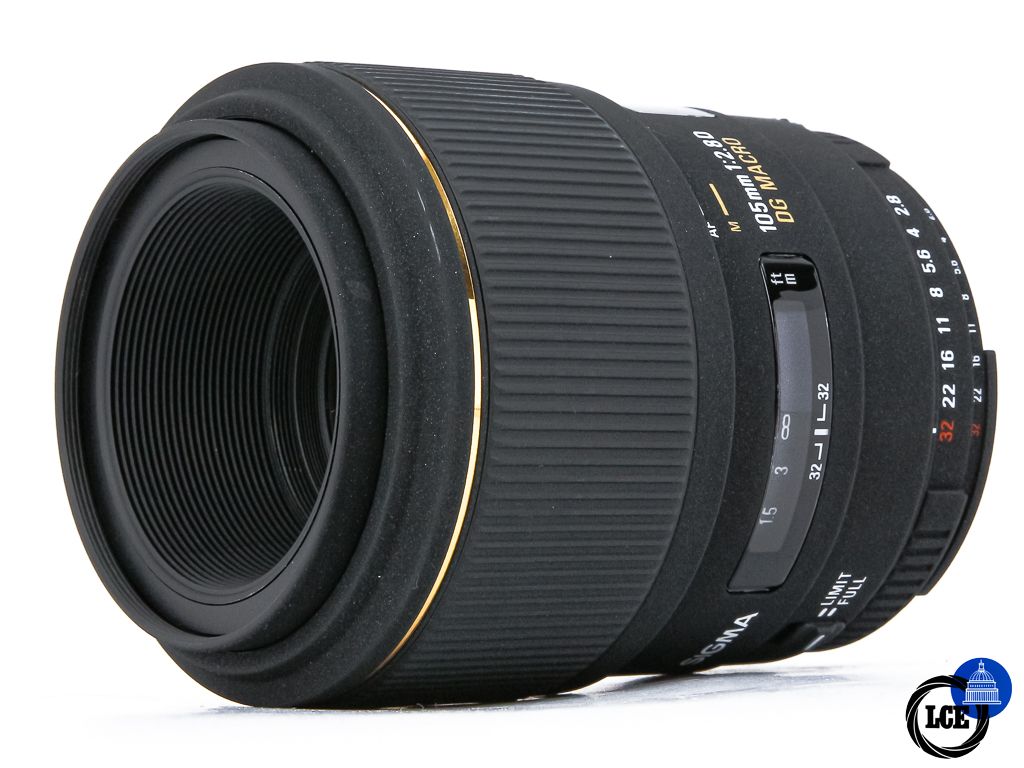 Sigma 105mm f2.8 D DG EX Macro Nikon F Mount Sigma 105mm f2.8 D DG EX Macro Nikon F Mount