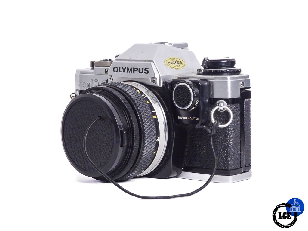 Olympus OM-10 + 50mm f1.8 + Manual Adapter 