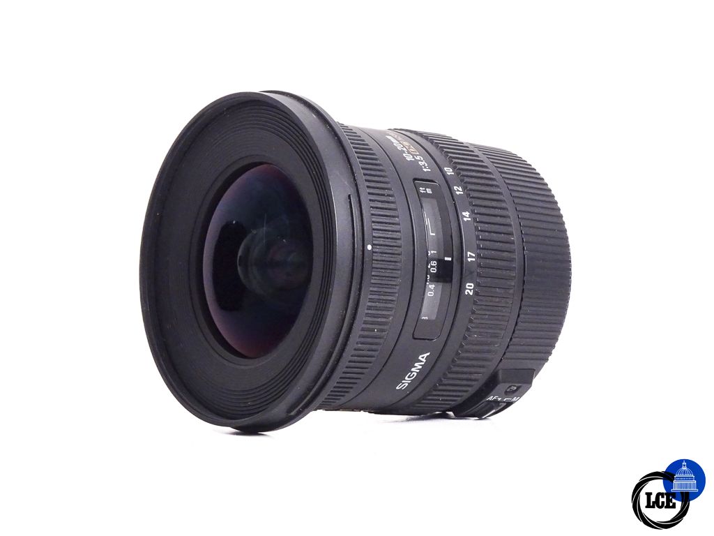 Sigma 10-20mm f3.5 DC EX HSM - Canon EF fit